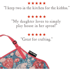 URBAN INFANT LITTLE HELPER KIDS APRON SMALL