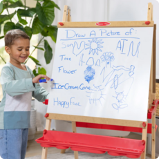 MELISSA AND DOUG DELUXE MAGNETIC STANDING ART EASEL