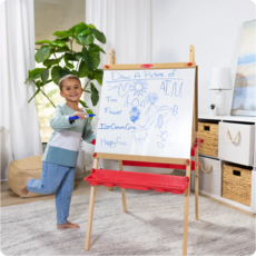 MELISSA AND DOUG DELUXE MAGNETIC STANDING ART EASEL