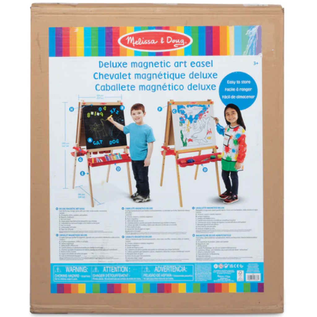 MELISSA AND DOUG DELUXE MAGNETIC STANDING ART EASEL