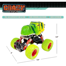THIN AIR BRANDS CRAZY TRUCK PULL BACK DINO TRUCK