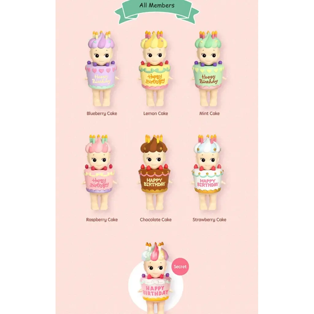 DREAMS USA SONNY ANGEL BIRTHDAY GIFT SERIES