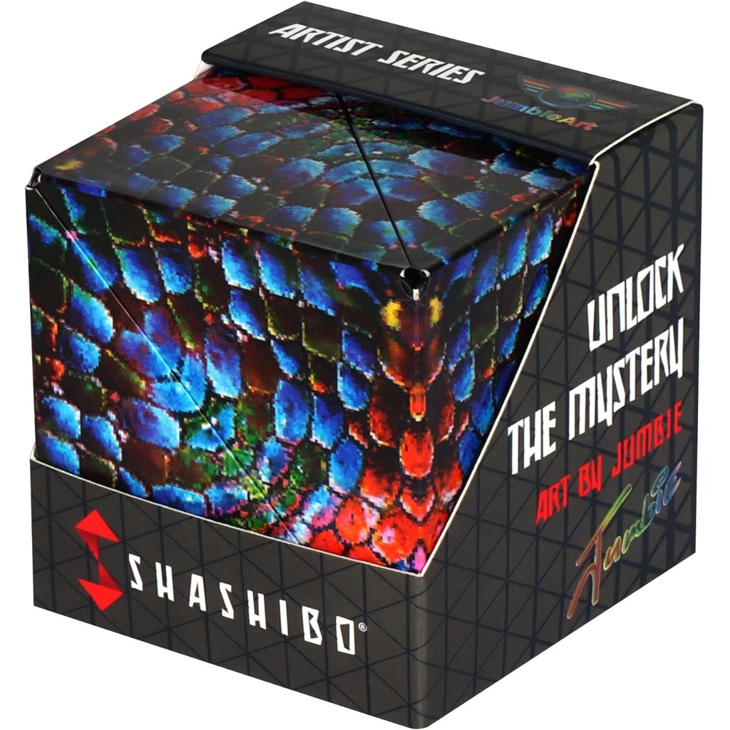 FUN IN MOTION SHASHIBO MAGNETIC PUZZLE CUBE ARTIST SERIES