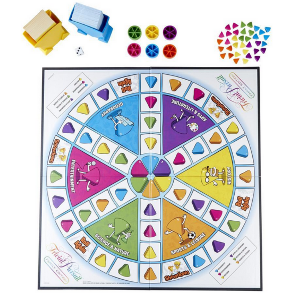 HASBRO TRIVIAL PURSUIT FAMILY EDITION