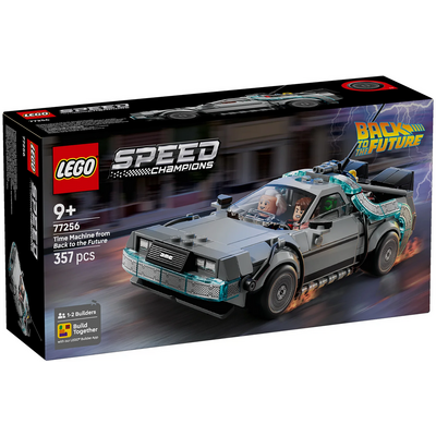 LEGO TIME MACHINE FROM BACK TO THE FUTURE