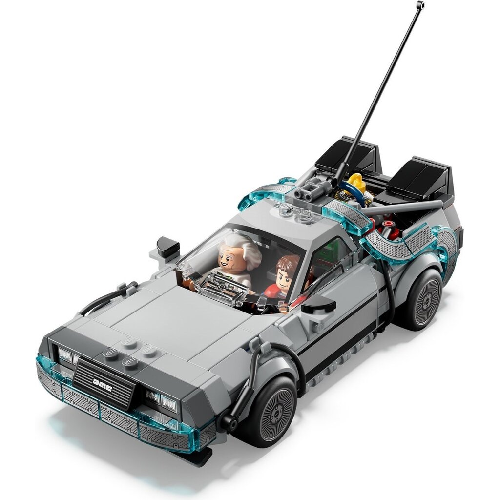 LEGO TIME MACHINE FROM BACK TO THE FUTURE