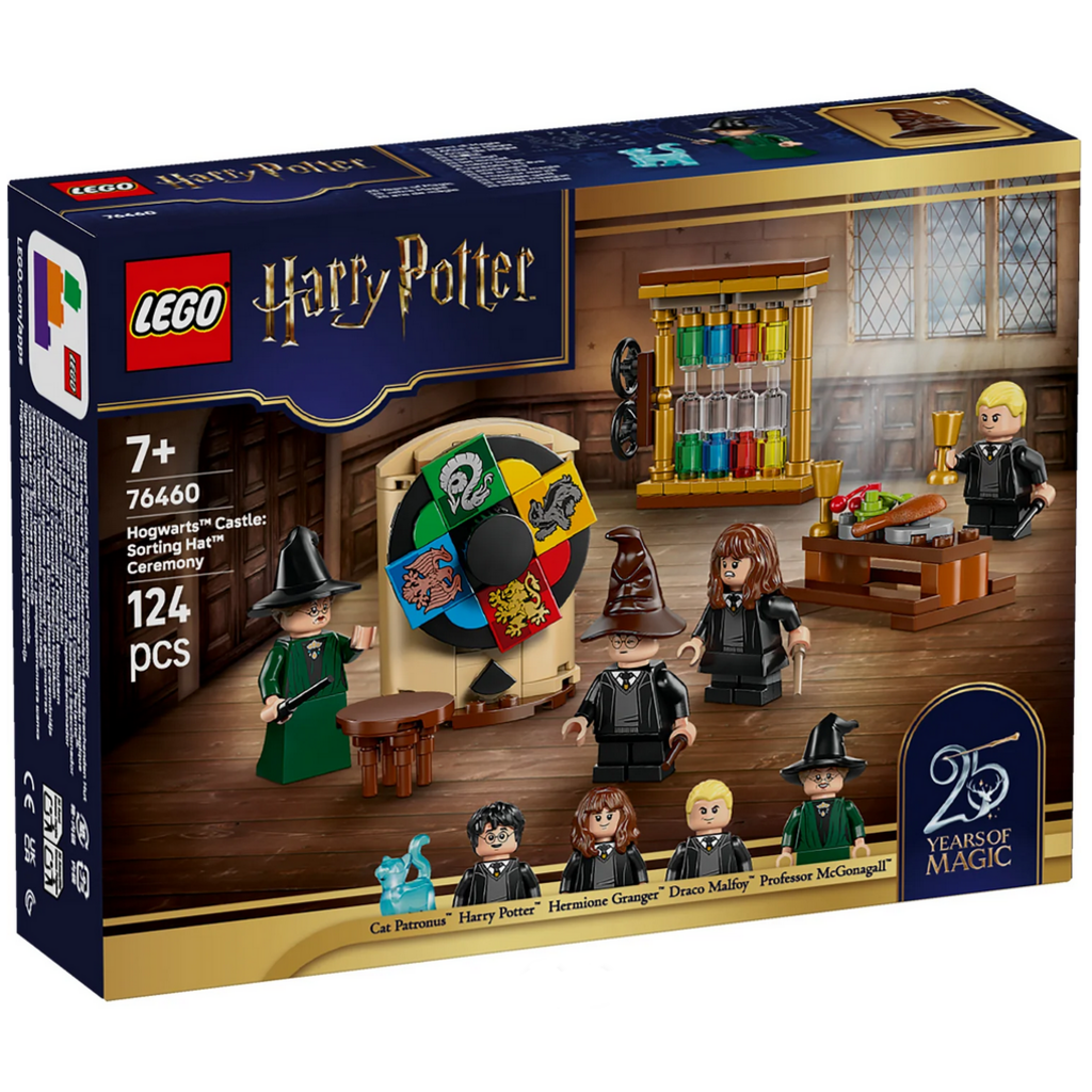 LEGO HOGWARTS CASTLE: SORTING HAT CEREMONY