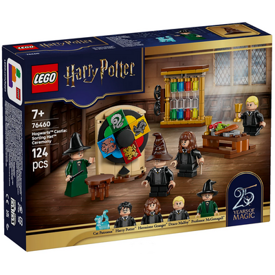 LEGO HOGWARTS CASTLE: SORTING HAT CEREMONY