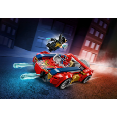 LEGO SPIDER-MAN CAR VS. VENOMIZED WOLVERINE