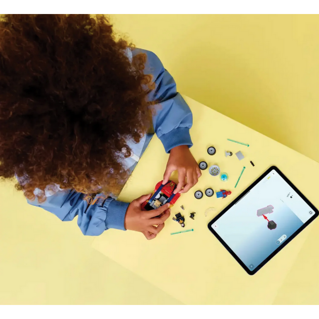 LEGO SPIDER-MAN CAR VS. VENOMIZED WOLVERINE