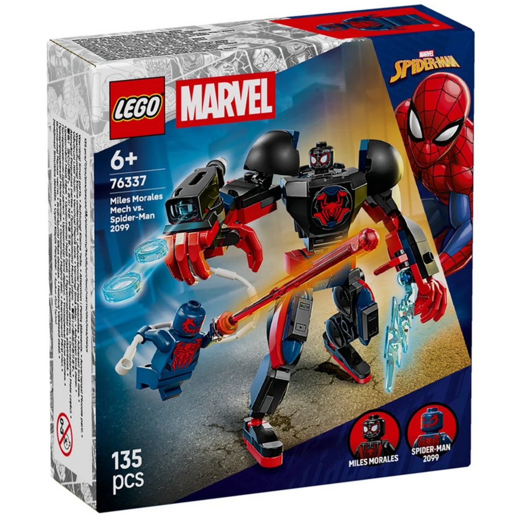LEGO MILES MORALES MECH VS SPIDER-MAN 2099