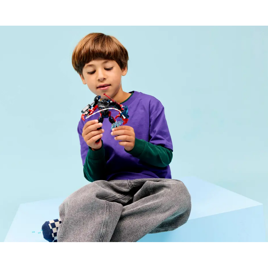 LEGO MILES MORALES MECH VS SPIDER-MAN 2099