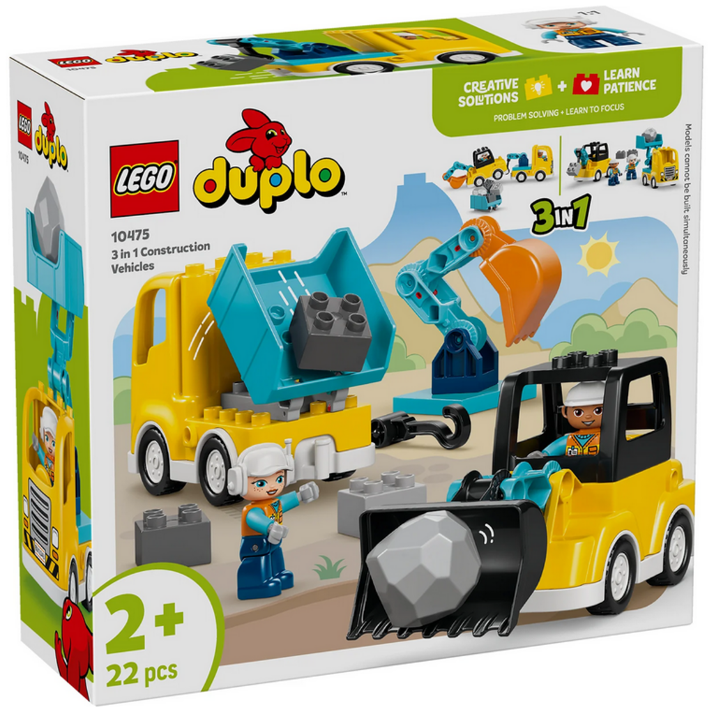 LEGO 3 in 1 CONSTRUCTION VEHICLES