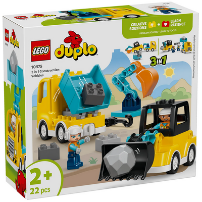 LEGO 3 in 1 CONSTRUCTION VEHICLES