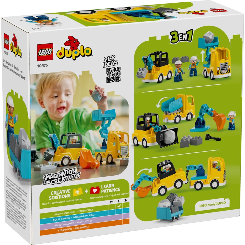LEGO 3 in 1 CONSTRUCTION VEHICLES
