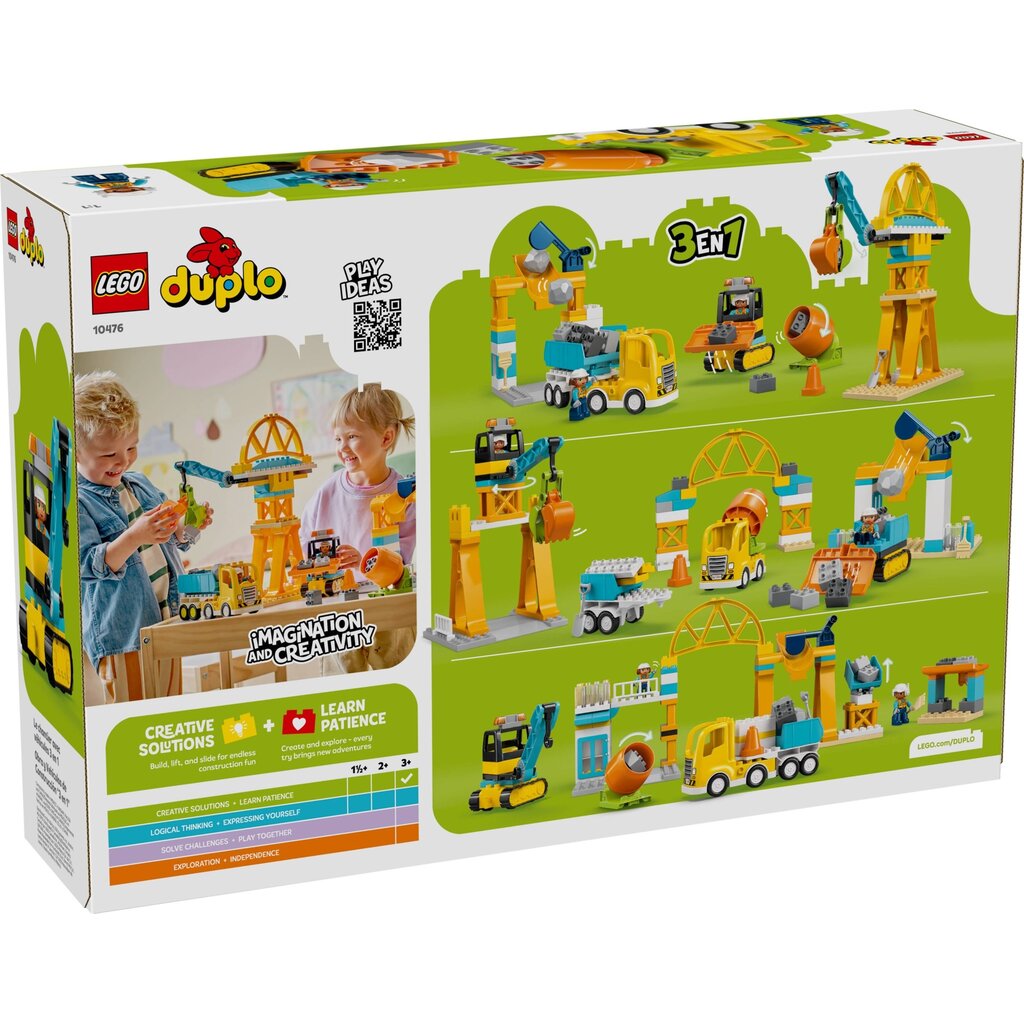 LEGO 3 in 1 CONSTRUCTION SITE AND VEHICLES