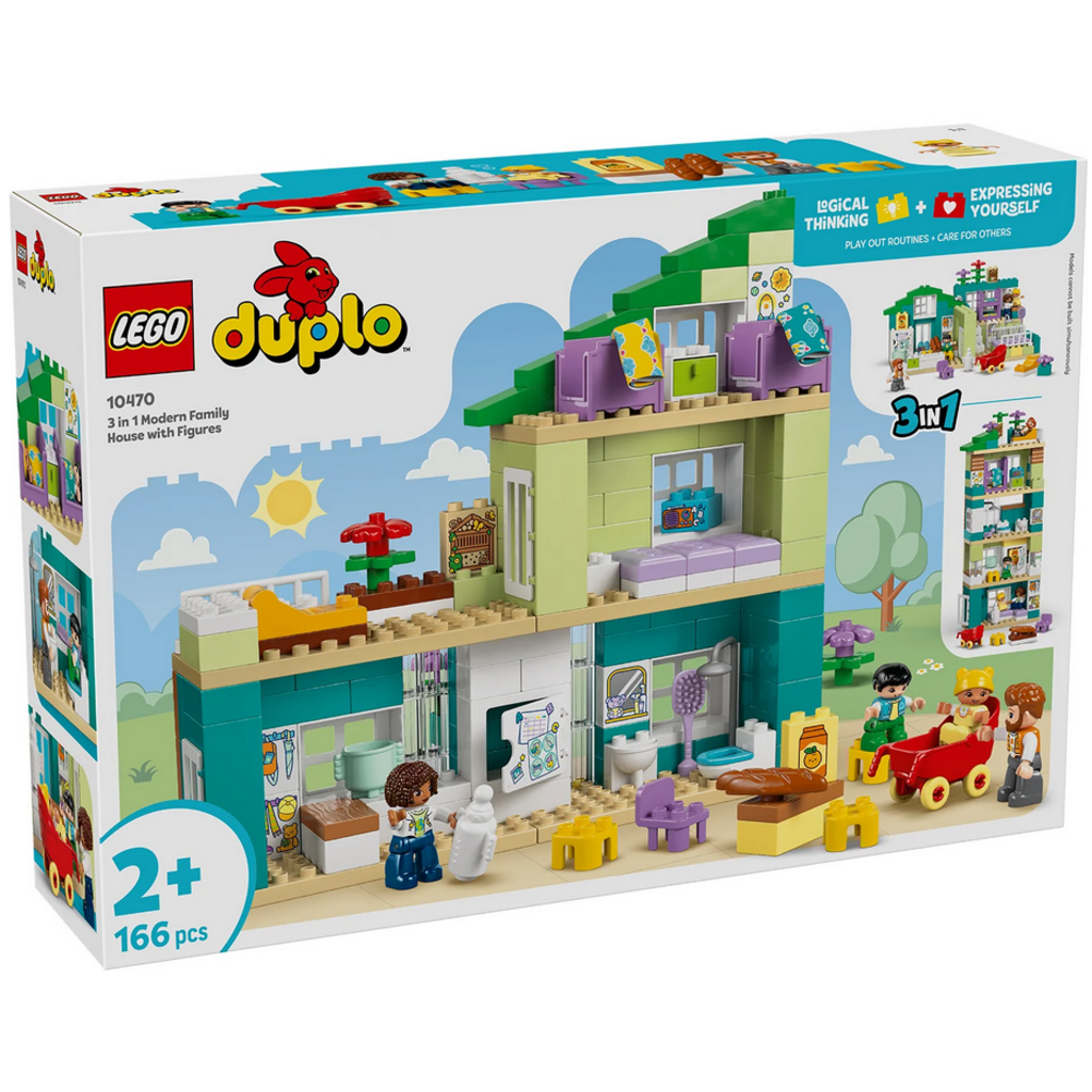 LEGO 3 in 1 MODERN FAMILY HOUSE WITH FIGURES
