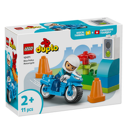 LEGO BLUE POLICE MOTORCYCLE