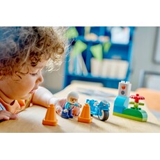 LEGO BLUE POLICE MOTORCYCLE