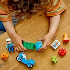 LEGO BLUE POLICE MOTORCYCLE