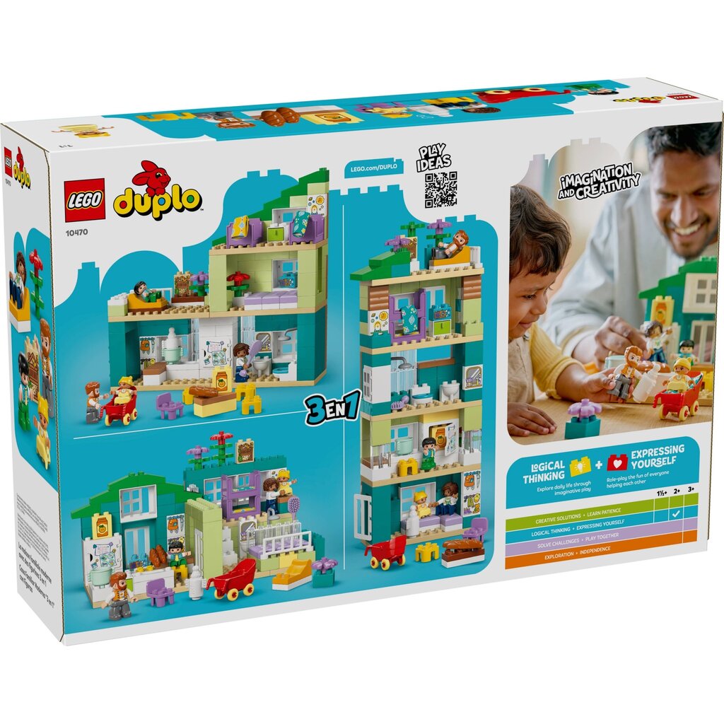 LEGO 3 in 1 MODERN FAMILY HOUSE WITH FIGURES