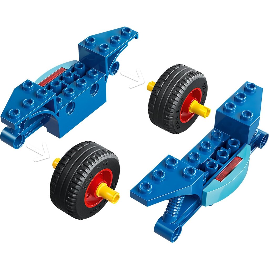 LEGO SPIDEY ON HIS MOTORCYCLE VS RHINO