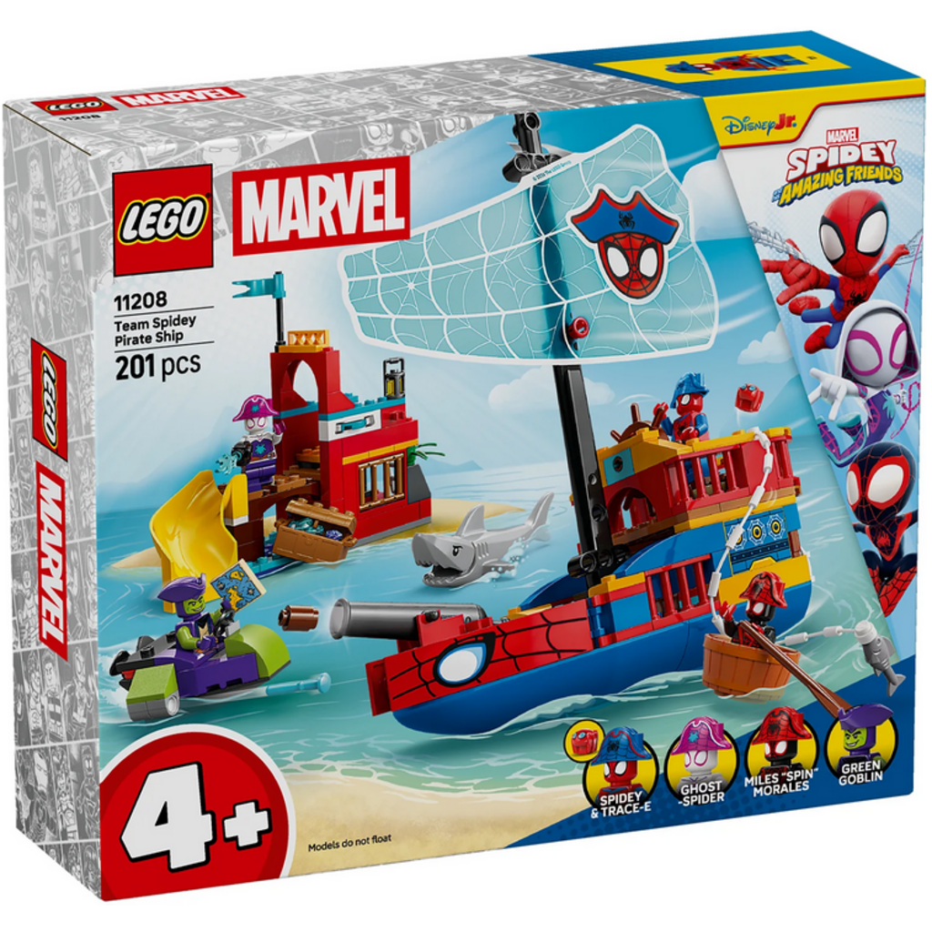 LEGO TEAM SPIDEY PIRATE SHIP