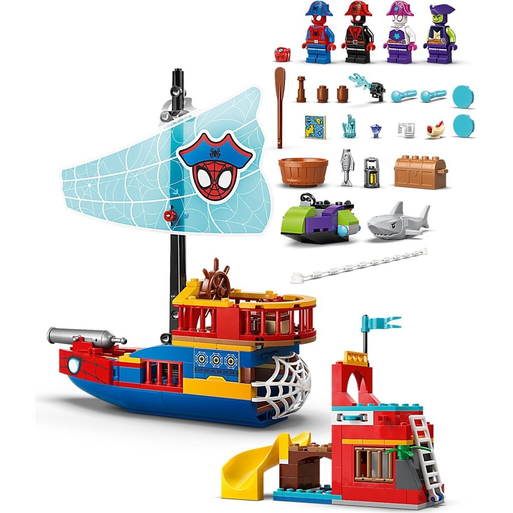 LEGO TEAM SPIDEY PIRATE SHIP