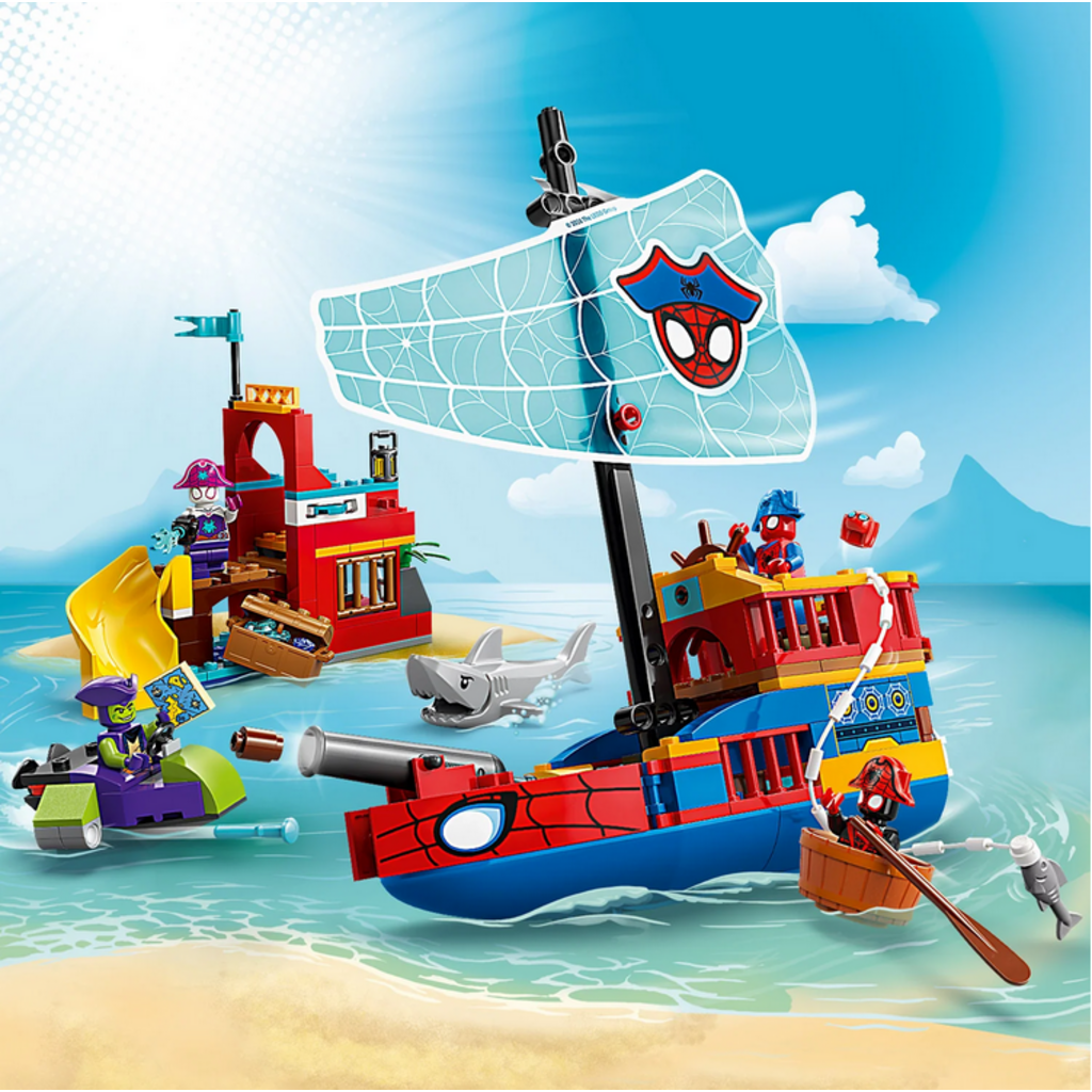 LEGO TEAM SPIDEY PIRATE SHIP