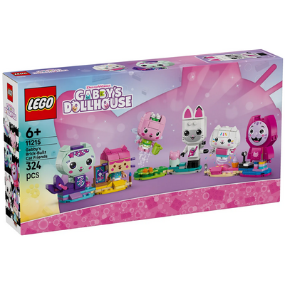 LEGO GABBY'S BRICK-BUILT CAT FRIENDS