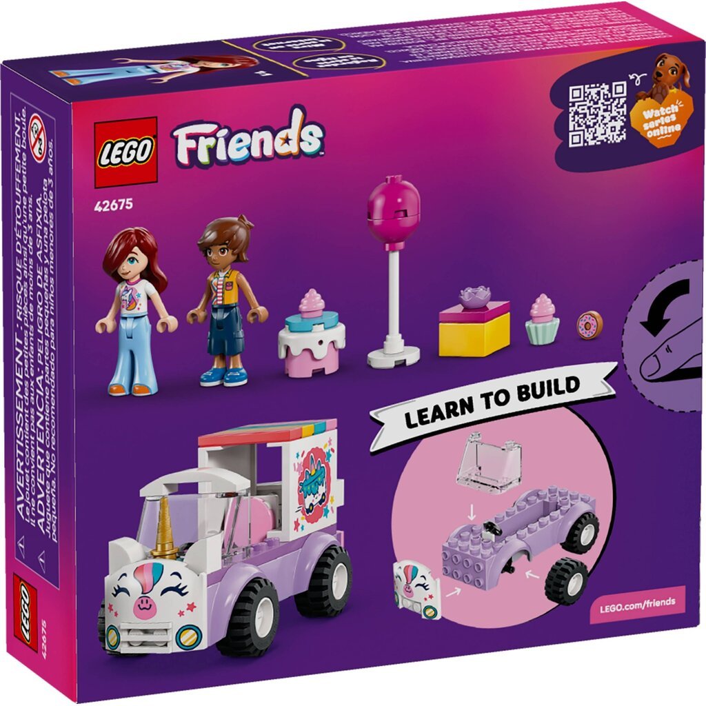 LEGO UNICORN CAKE DELIVERY CAR
