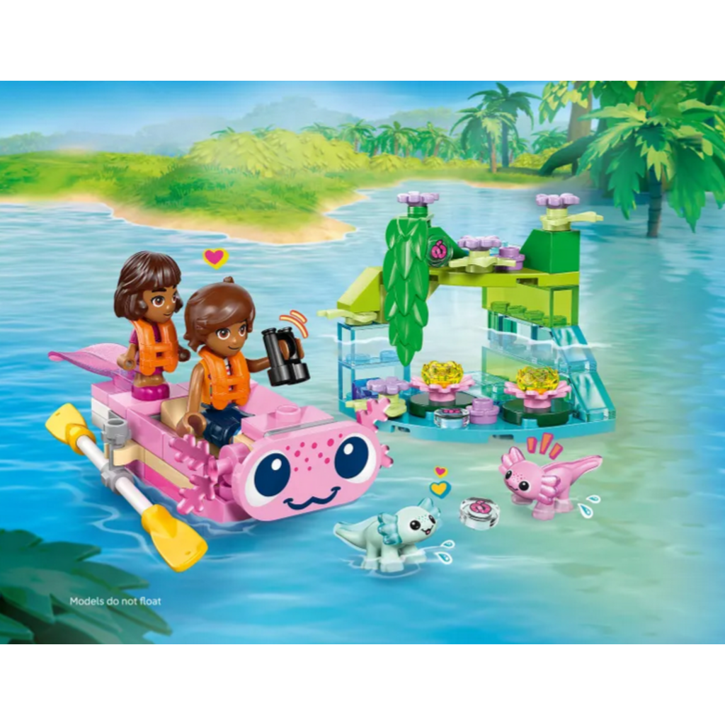 LEGO AXOLOTL ADVENTURE BOAT