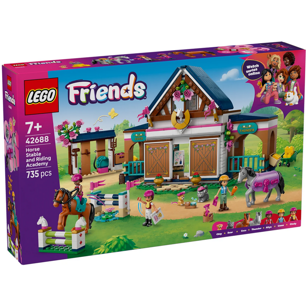 LEGO HORSE STABLE AND RIDING ACADEMY