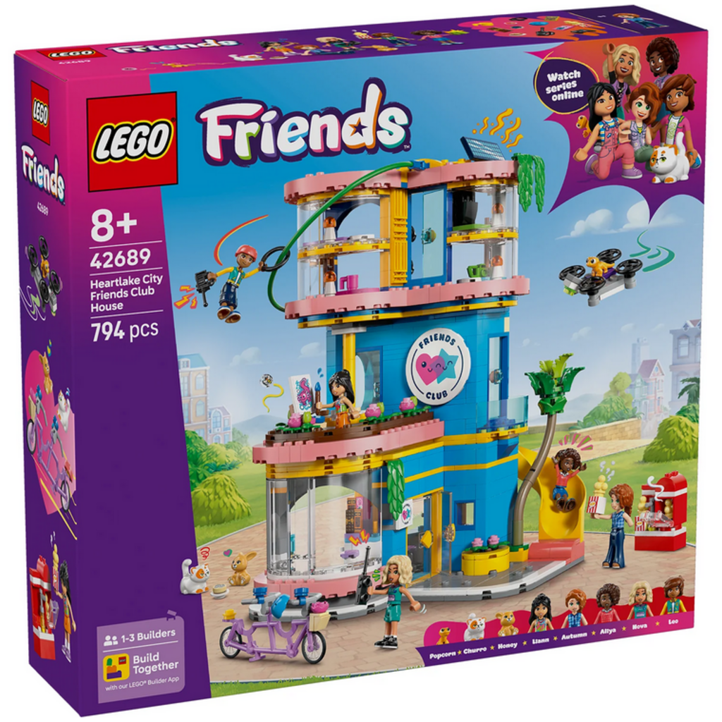 LEGO HEARTLAKE CITY FRIENDS CLUB HOUSE