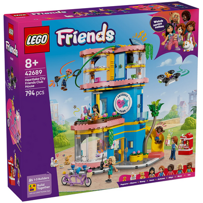 LEGO HEARTLAKE CITY FRIENDS CLUB HOUSE