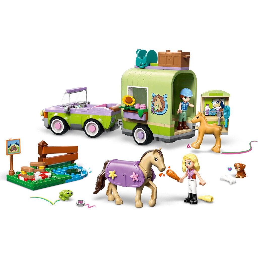 LEGO HORSE & BABY FOAL TRAILER
