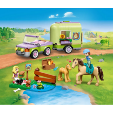 LEGO HORSE & BABY FOAL TRAILER