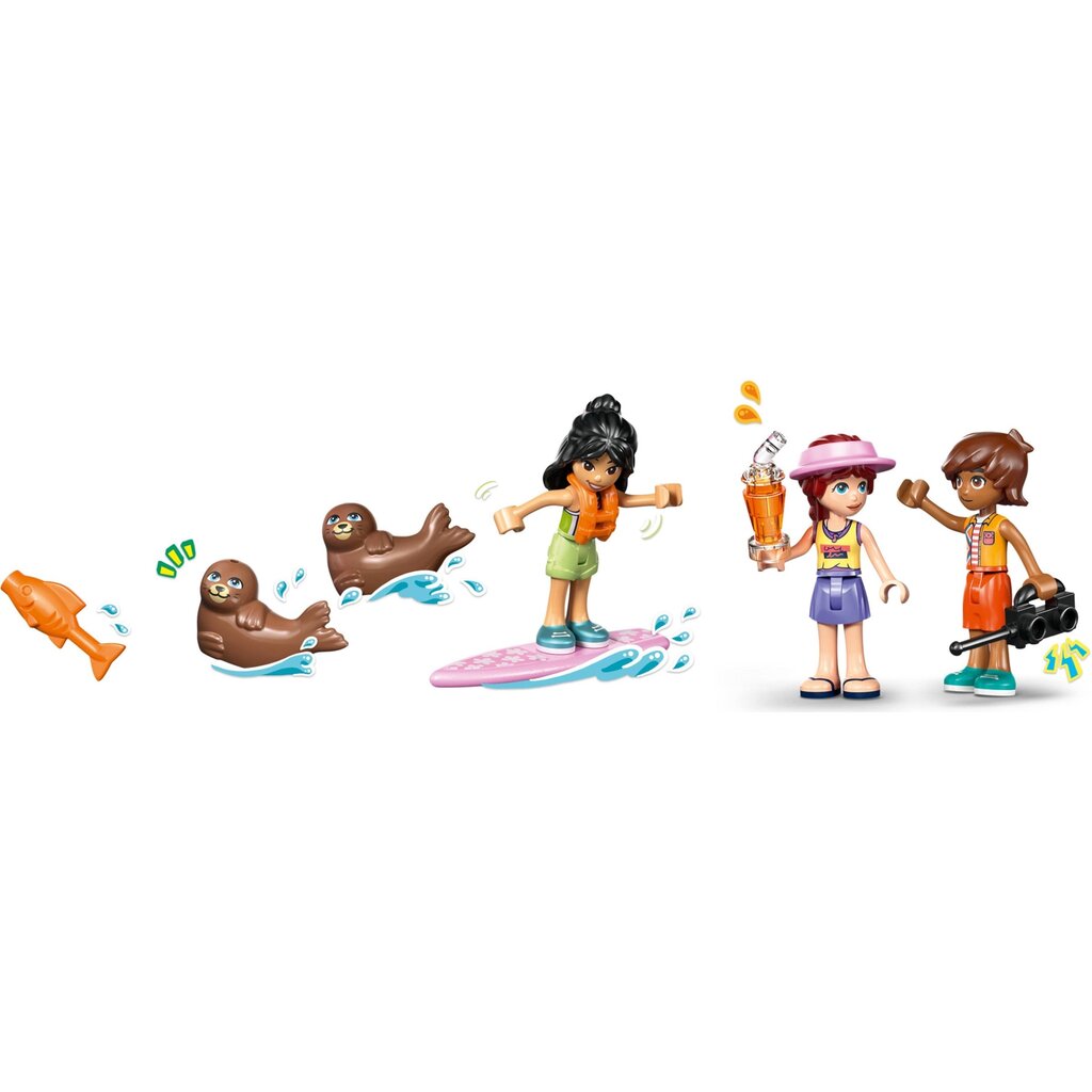 LEGO BEACH HOUSE WITH SEALS