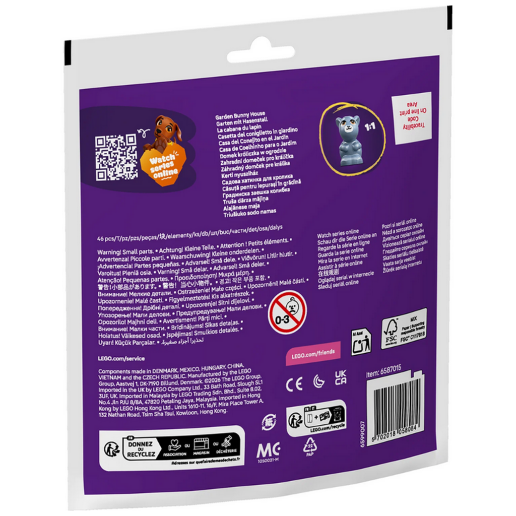 LEGO GARDEN BUNNY HOUSE