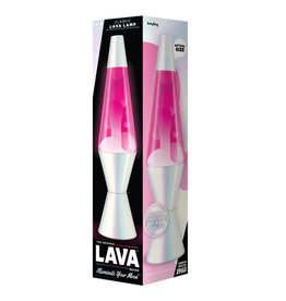 LAVA LAMP 14.5" LAVA LAMP OPALESCENT PEARL