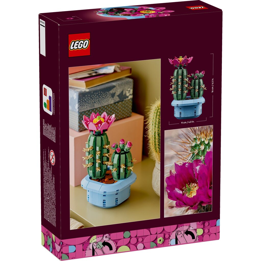 LEGO FLOWERING CACTUS