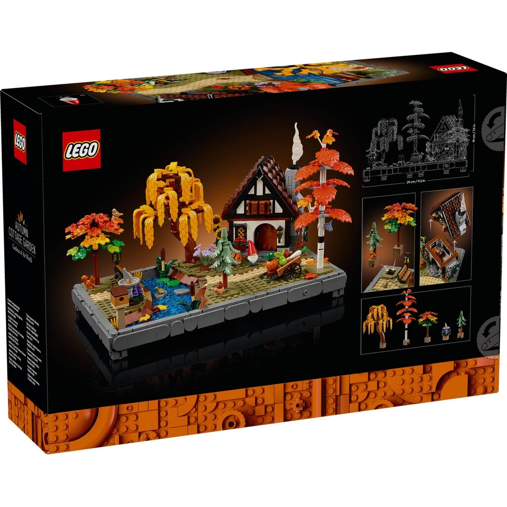 LEGO AUTUMN COTTAGE GARDEN