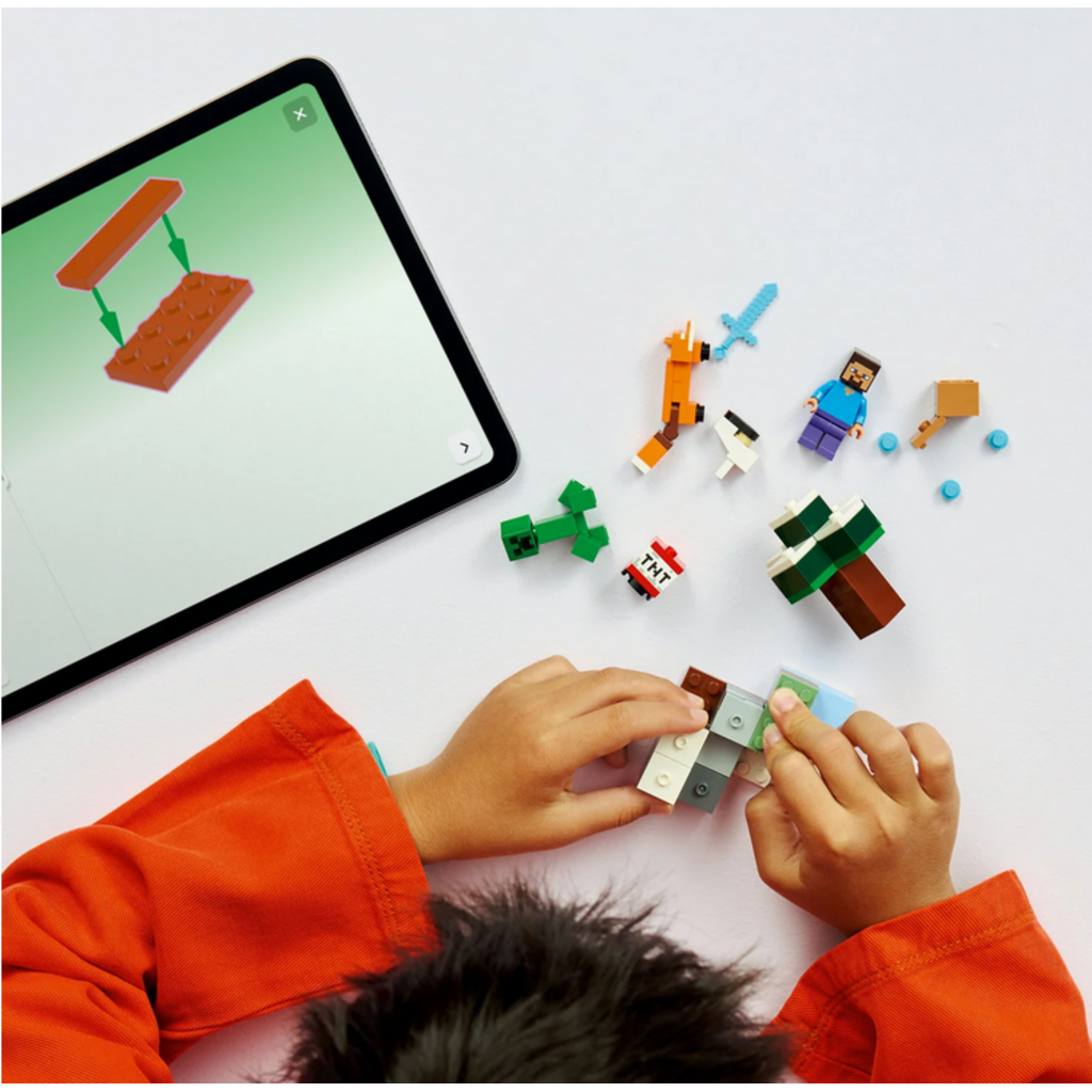 LEGO STEVE'S TAIGA ADVENTURE