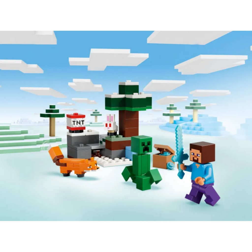 LEGO STEVE'S TAIGA ADVENTURE