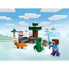 LEGO STEVE'S TAIGA ADVENTURE