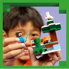 LEGO STEVE'S TAIGA ADVENTURE