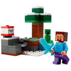 LEGO STEVE'S TAIGA ADVENTURE