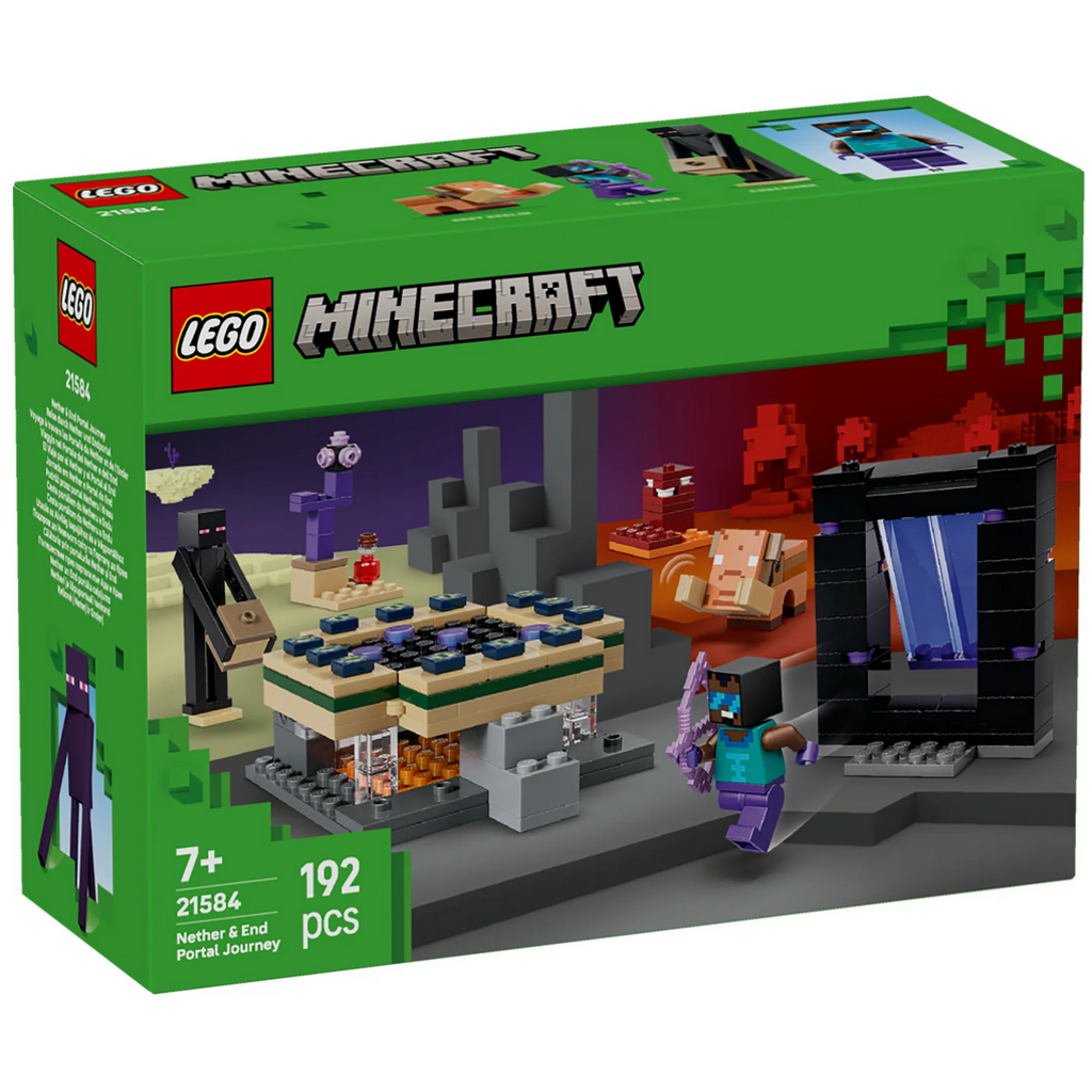 LEGO NETHER & END PORTAL JOURNEY
