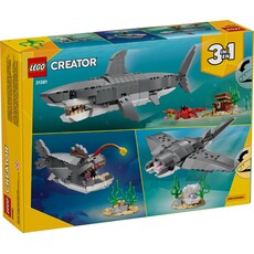 LEGO FIERCE SHARK WITH A TREASURE CHEST