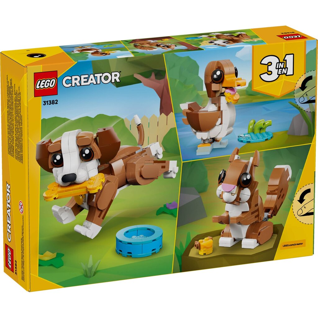 LEGO CUTE ANIMALS: PLAYFUL PUPPY DOG